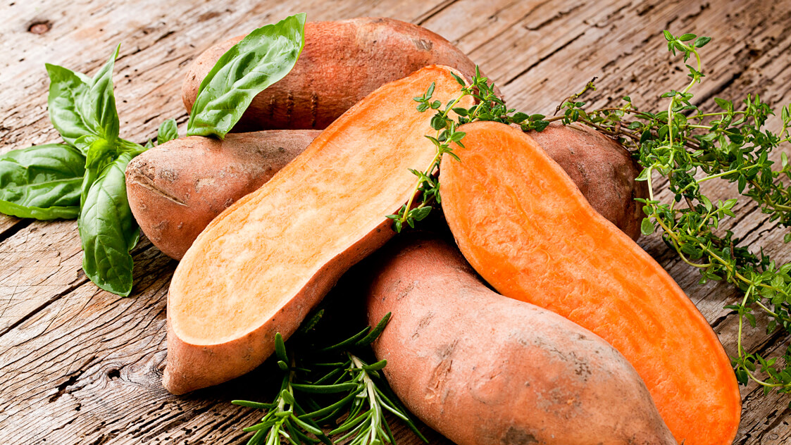 The difference between sweet potatoes and regular potatoes